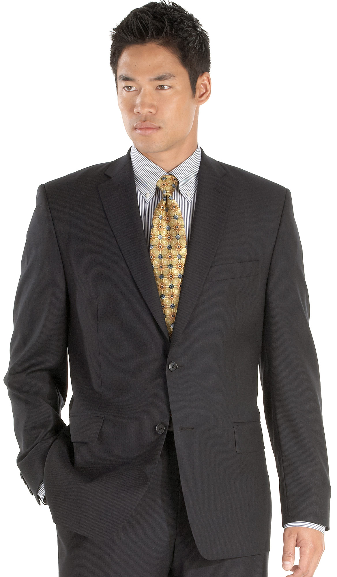 職場(chǎng)西服也能穿出不一樣的時(shí)尚感。